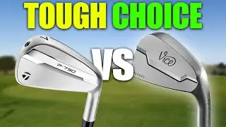 TaylorMade P790 v&rsquo;s Vice VCI01 - Head to Head Hollow Body Battle! 