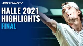 Ugo Humbert vs Andrey Rublev For The Title | Halle 2021 Final Highlights