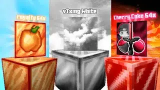 🔥BEST 3 [64x] PvP texture pack MCPE/MCBE/MCJE 1.18-1.21+🔥