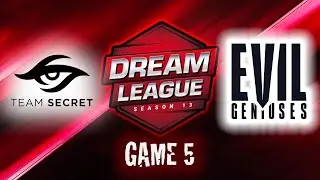 DHDL13 Team Secret vs Evil Geniuses - Game 5 of the Grand Final