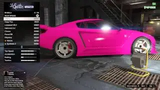 Grand Theft Auto Online - Car Customise Elegy RH8