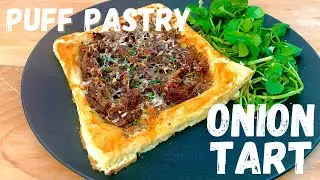How to make an easy Puff Pastry Onion Tart | With Norwich Mustard!