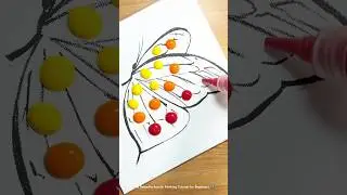 Easy Butterfly Acrylic Painting Tutorial for Beginners 🦋