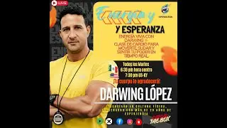 Energ&iacute;a Viva con Darwing ⚡ Clase de cardio para moverte, sudar y sentir tu poder en tiempo real.