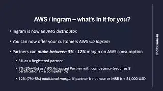 AWS Get Started Series - Build a profitable AWS Business with Ingram Micro
