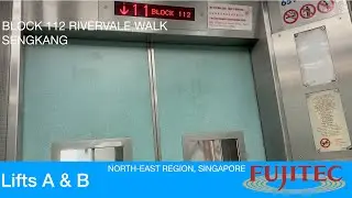 HDB Block 112 Sengkang || Fujitec Elevator
