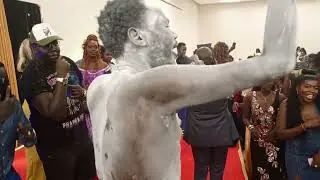 HOT DOG RAPPER PERFORMANCE TUK DE MING IN SOUTH FIELD MALL #southsudanesesongs#dinkasongs