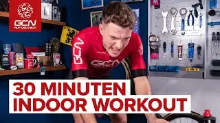 30 Minuten Threshold Intervalle auf dem Indoor Trainer