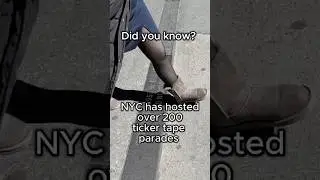 NYC Canyon of Heroes ticker tape parade markers
