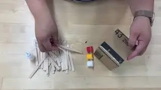 Popsicle Stick Pen Holder (Nov 2020 Monthly Project)
