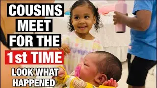 Cousins Meet For The Very First Time @Meet The Mitchells