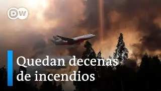 Chile lucha por controlar más de 90 incendios forestales