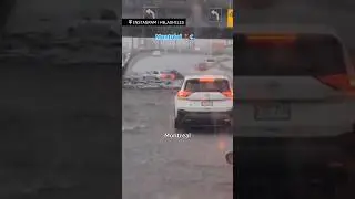 Rain floods Montreal roads and traps drivers (again)