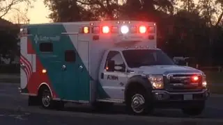 Sutter Health Critical Care Transport Unit Responding