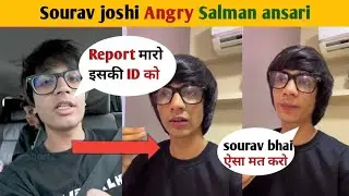 Sourav Joshi vs Salman Ansari | Duplicate Controversy | Instagram Story Ne Bigad Di Baat😱