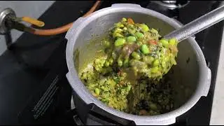 Avarekalu and Menthya bath# easy# fast#food #youtuber 