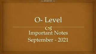O-LEVEL September 2021 Python 3rd Paper Important TOPIC