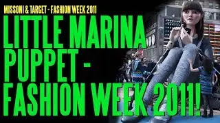 Little Marina Puppet Missoni & Target Fashion Week 2011