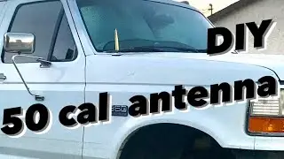 50 cal bullet antenna DIY