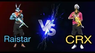 Raistar vs CRX Elite  4 vs 4 Clash Squad tournament only one tap headshot freefire best game play