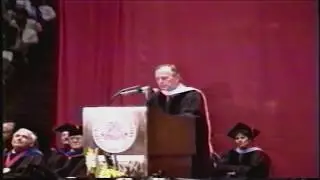 President George H.W. Bush Delivers Commencement Address at The University of Houston (1994)