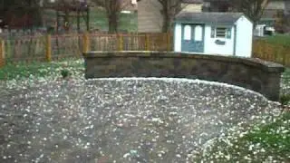 Hail Storm March 23. 2011 Harrison City PA