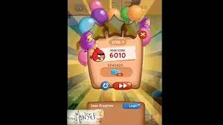 Angry Birds Blast Levels 1 to 5 Gameplay Walkthrough
