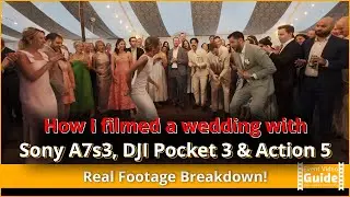 How I Filmed a Wedding with Sony a7S III, DJI Pocket 3 & DJI Action 5. Real Footage Breakdown