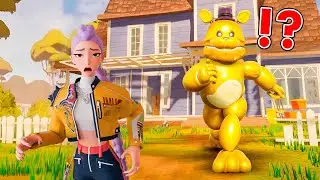 Rumi Plays Hello Neighbor Fast Fredbear mod (Part 2)