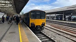 Northern Class 150 Trains Sheffield to Barnsley Rail Ride