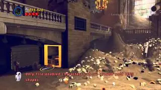 Lego Marvel Super Heroes: Уровень 1, Центральный песчаный вокзал &mdash; Свободная игра &mdash; Все коллекцио...