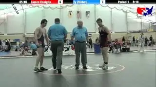 James Caniglia vs. Ty Wildmo at 2013 ASICS FILA Cadet Nationals - GR