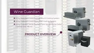 Wine Guardian Ductless Split Wine Cooling Units - Under 500 cu. ft.