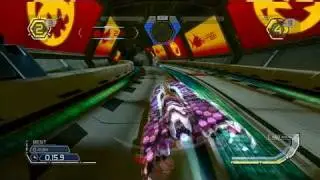WipEout HD PlayStation 3 Gameplay - Coasting On Anulpha Pass