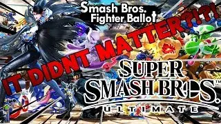 The Bayonetta Ballot Datamine And What it means for Super Smash Bros. Ultimate