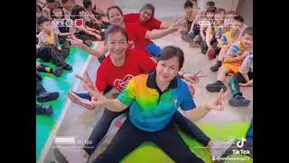 Muar Laughter sessions with students