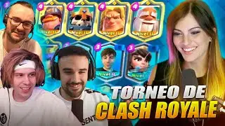 TORNEO STREAMERS CLASH ROYALE con RUBIUS ILLOJUAN y XOKAS (Beniju nos entrena) | Cristinini