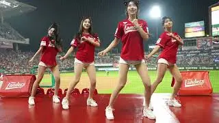 SSG랜더스 치어리더 단체캠 '케이팝 – 데몬 헌터스’  4K (251001, 문학경기장) [이연진·허수미·임은비·김현영]