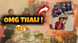OMG! Ghar Pe Banayi MAHARASHTRA Ki Royal Thali 😱🔥 | Traditional Maharashtrian Food