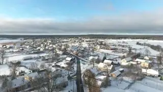 Jedwabno Zimą