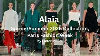 Ala&iuml;a Spring/Summer 2026 Collection, Paris Fashion Week by Pieter Mulier #fashion