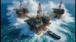 What It&rsquo;s Really Like Living on a Mega Oil Rig | BIGGEST Offshore Oil Rig Operates