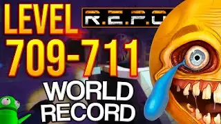 R.E.P.O. Solo World Record Level 709-711 | ABSOLUTE CHAOS AT MCJANNEK STATION!💀