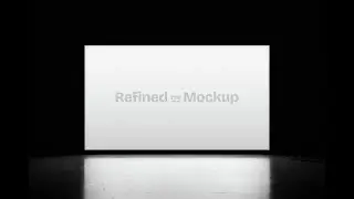 Horizontal Lightbox Screen Mockup Graphic Download