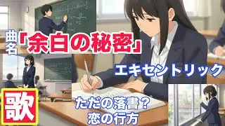 エキセントリックな歌詞で、ドキドキ！余白に落書き？あなたにも覚えがありませんか？懐かしさと危うさと！#sunoai #ai作曲 #anime #アニメ#恋愛 #刺激的