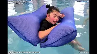 Aquafit Square Float with saddle seat - item 9396