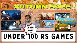 Top 10 Games Under 100 Rs on Steam Autumn Sale 2025🔥🎮