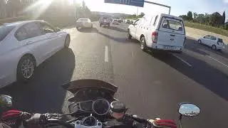 lane splitting - am I doing it right?