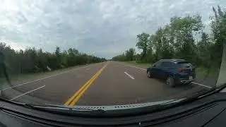 Houghton to L'Anse 8.16.23 UP Fall Color Update drive