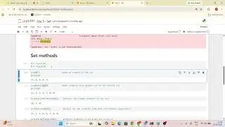 Day 5 - Python Sets Tutorial | Set Methods, For Loop & Set Operations Explained